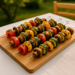 Brochettes legumes