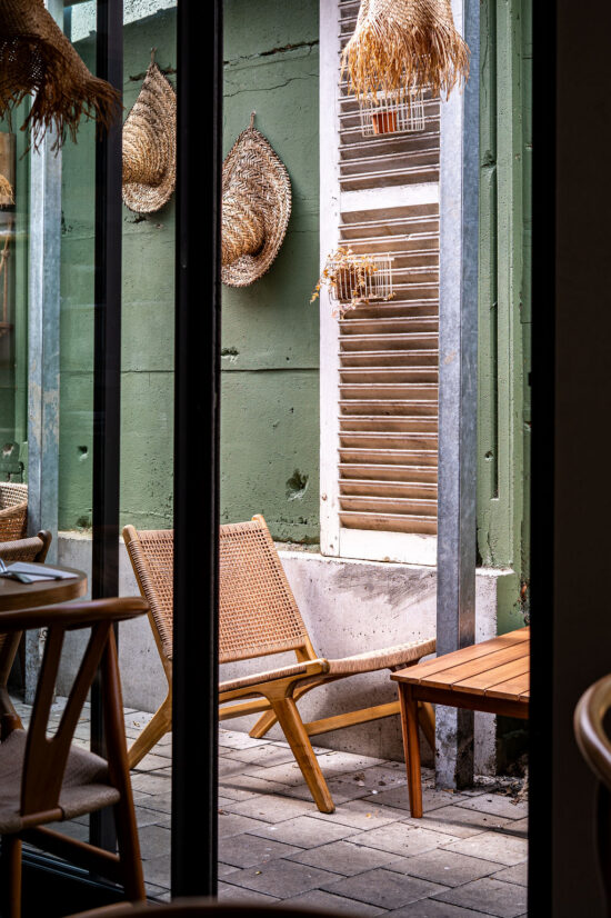 Terrasse extérieure restaurant BABO Amiens