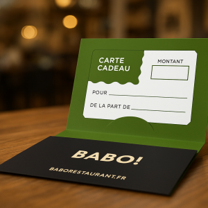 carte cadeau